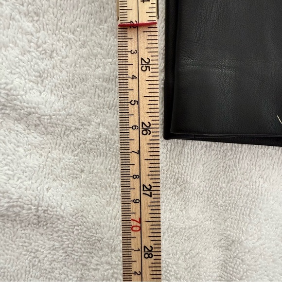 MANGO Leather-Effect Elastic Waist Trousers Pants Size S - Picture 8 of 13